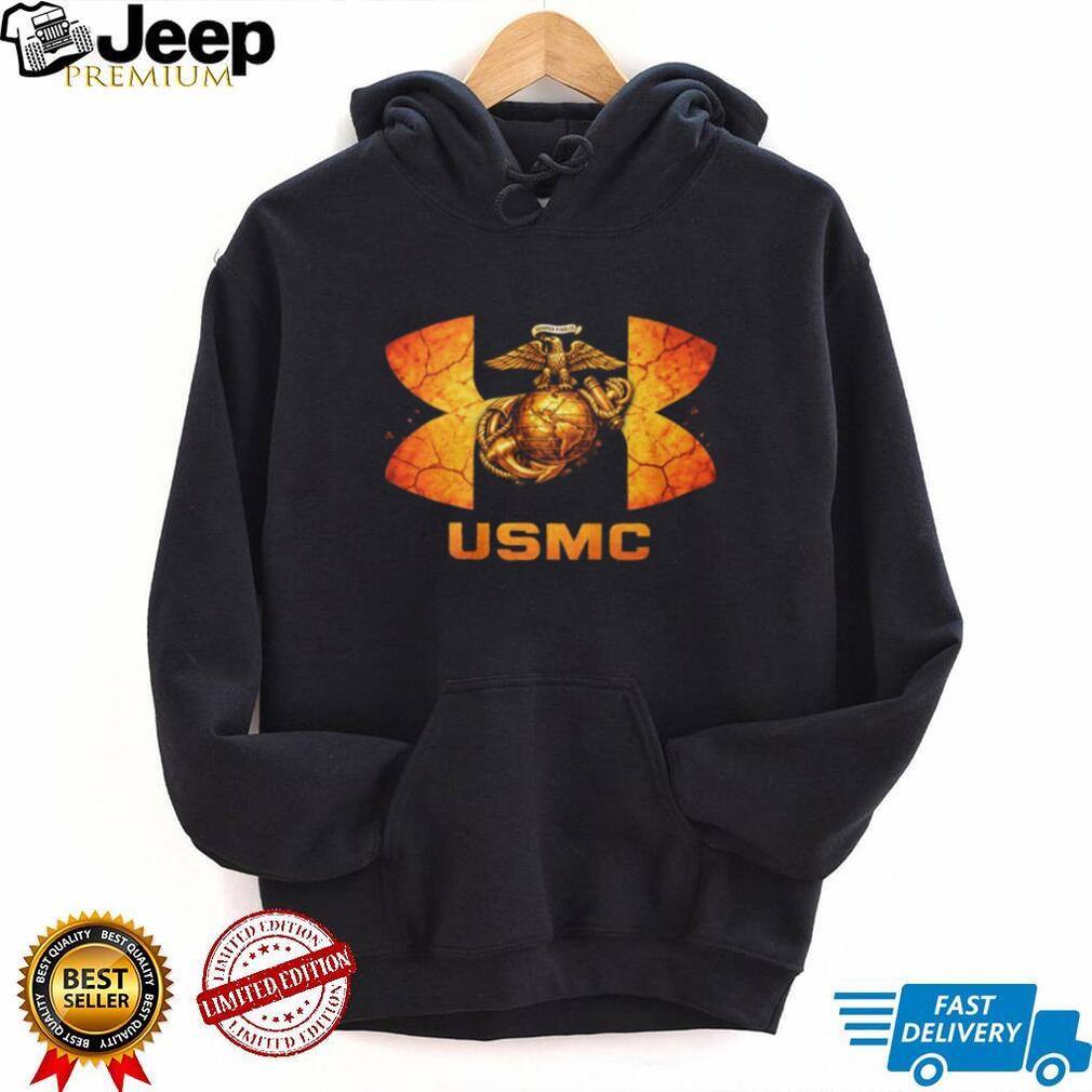 USMC United States Marine Corps Eagle Globe and Anchor Graphic T Shirt