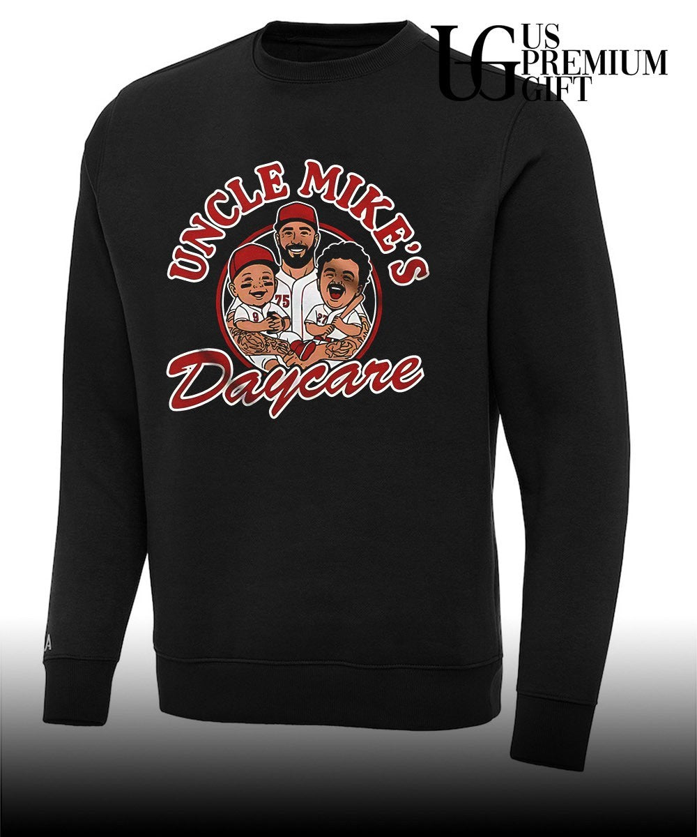 Uncle Mikes Daycare Cincinnati Reds baseball shirt