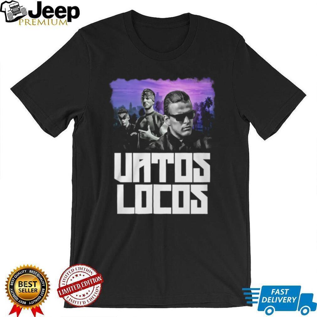 Vatos Locos Forever Blood In Blood Out Purple Sunset Graphic T Shirt