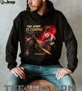 Vegas Golden Knights vs Carolina Hurricanes the storm is coming graphic shirt