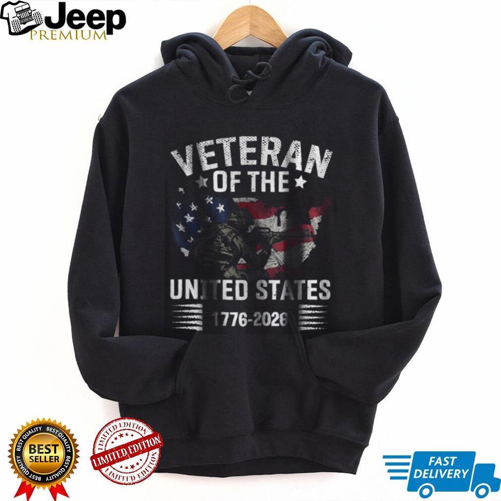 Veteran of the United States 1776 2026 250th Anniversary T Shirt