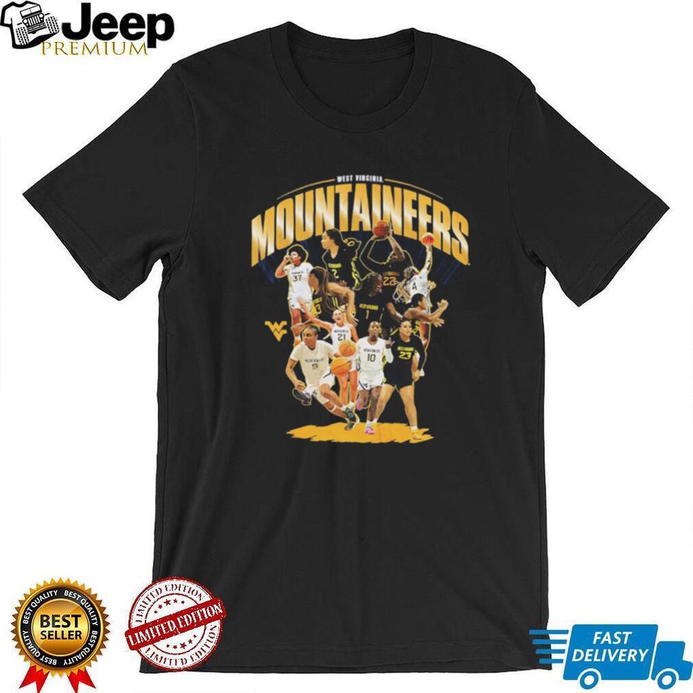 West Virginia Mountaineers Women’s Basketball Graphic T Shirt