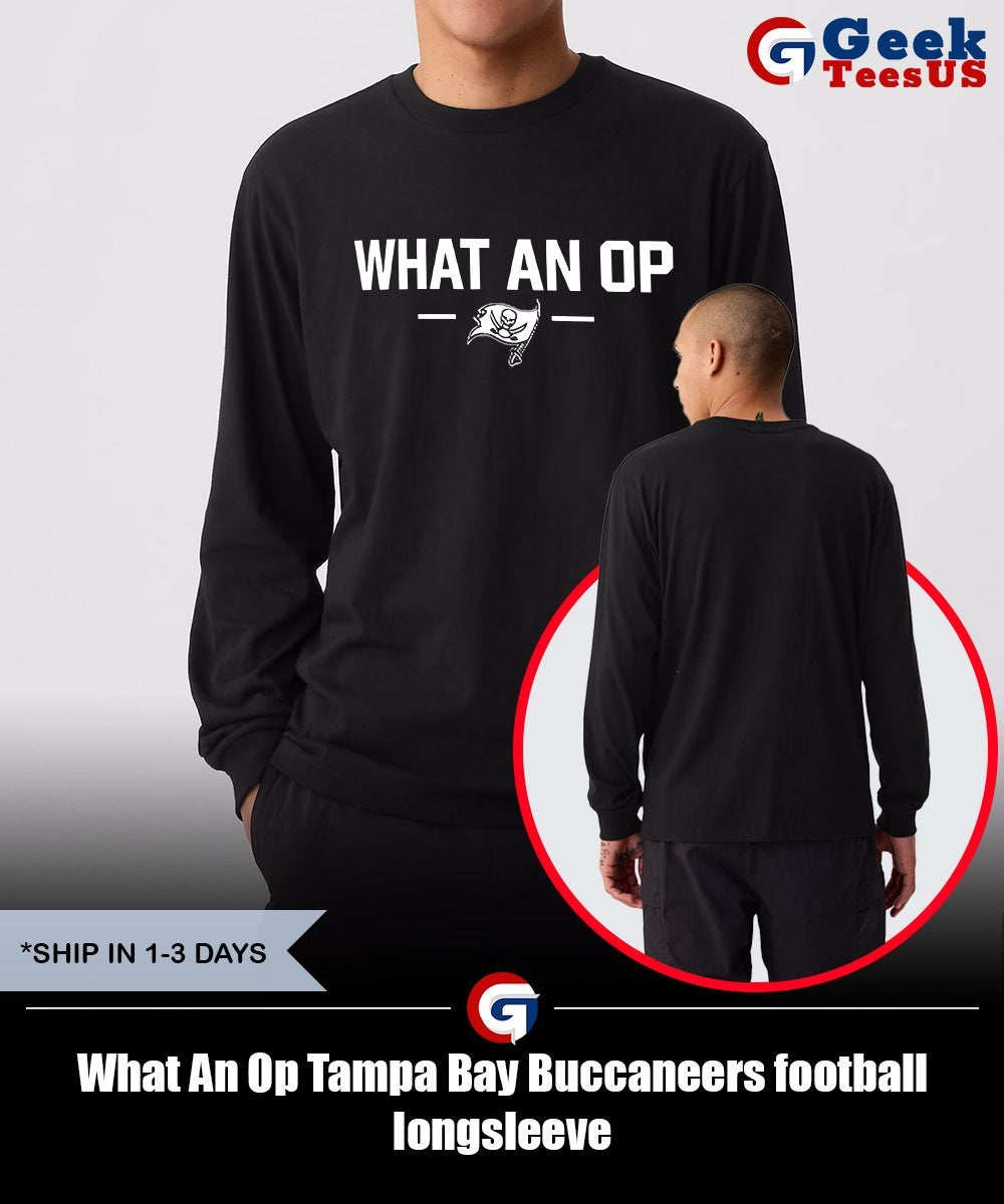 What An Op Tampa Bay Buccaneers football shirt