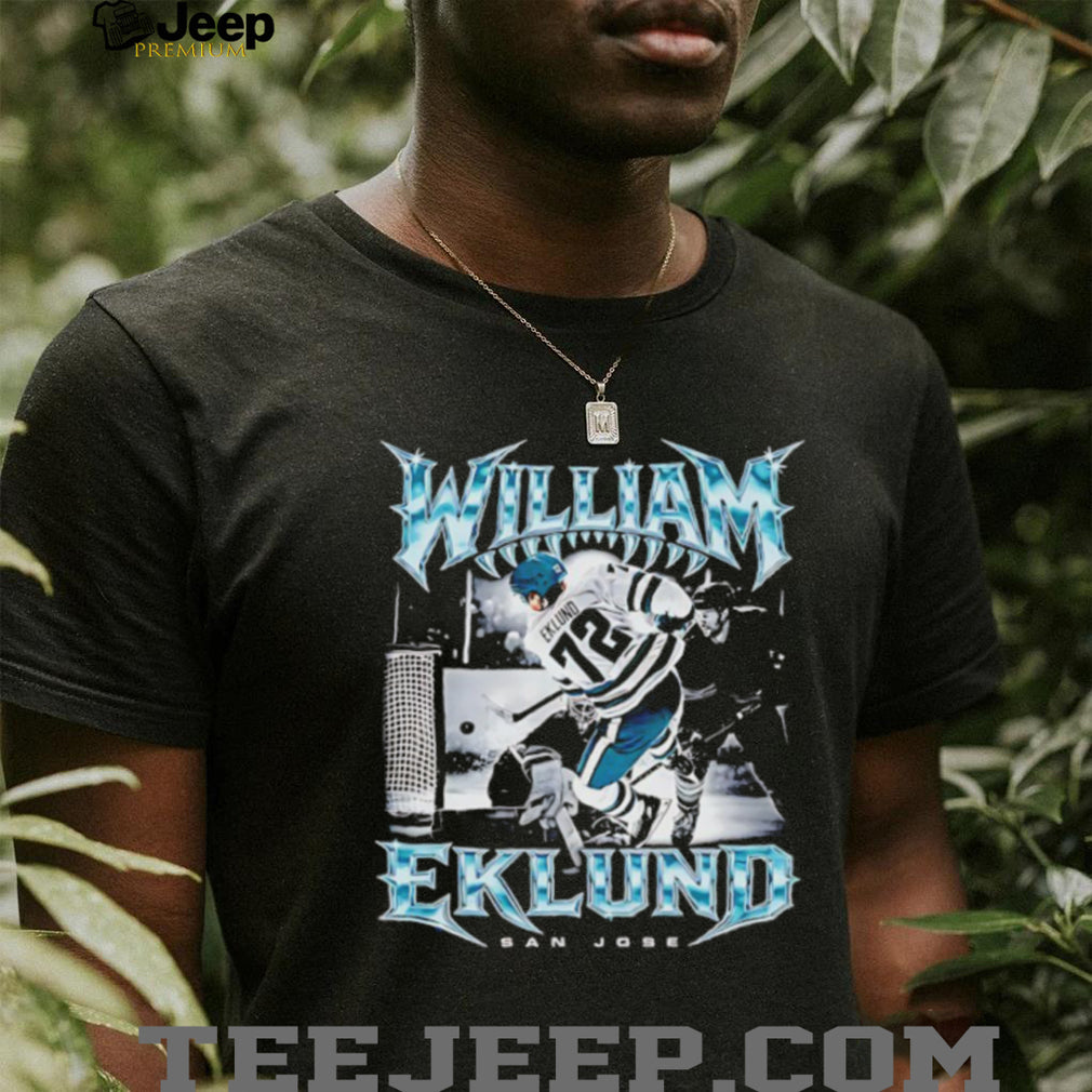 William Eklund San Jose Sharks Hockey Graphic T shirt