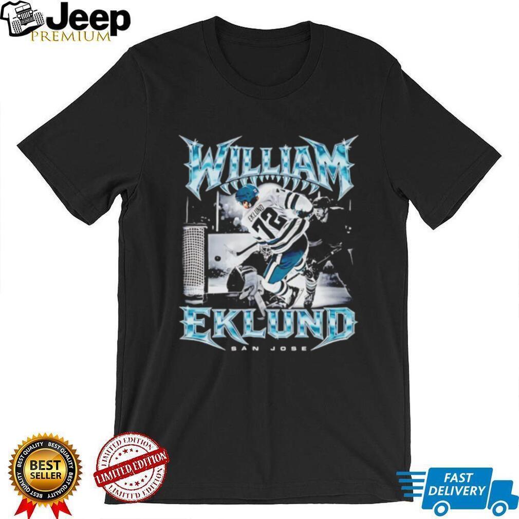 William Eklund San Jose Sharks Hockey Graphic T shirt