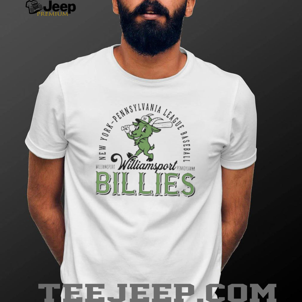 Williamsport Billies New York Pennsylvania League Baseball Mascot T Shirt