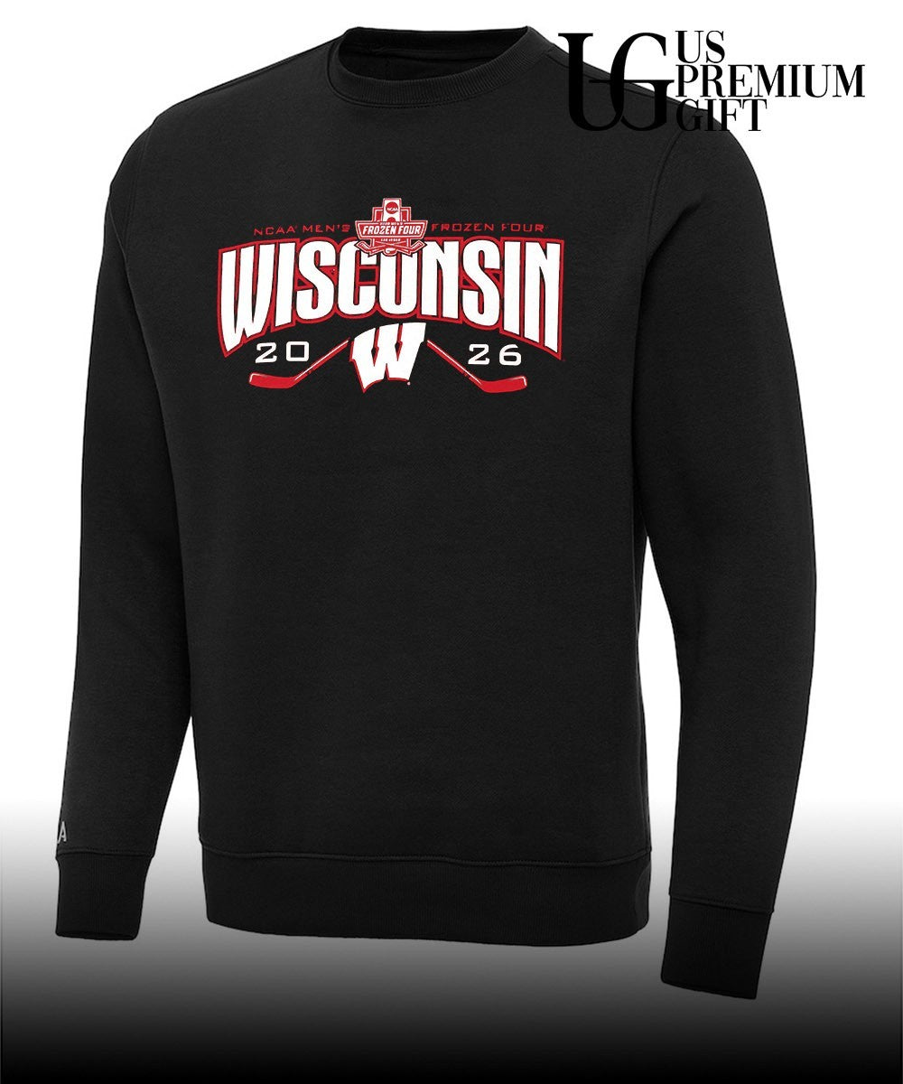 Wisconsin Badgers NCAA Men’s Frozen Four 2026 Las Vegas shirt