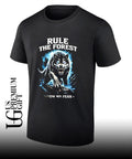 Wolf rule the forest show no fear shirt