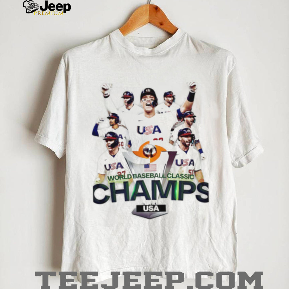 World Baseball Classic Champs Team USA Celebration Graphic T Shirt