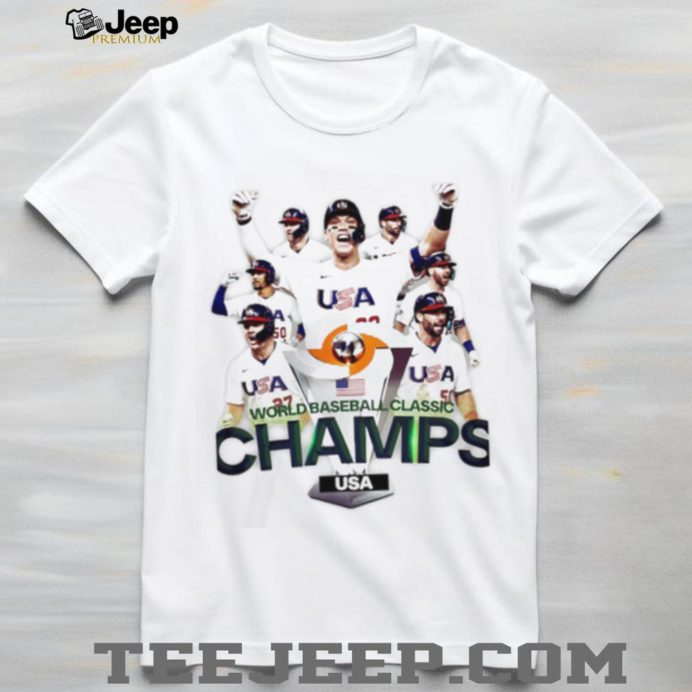 World Baseball Classic Champs Team USA Celebration Graphic T Shirt