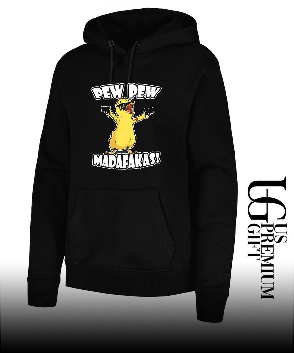 Yellow Duck Carries Pistol Letter shirt