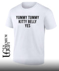 Yummy tummy kitty belly yes T-shirt