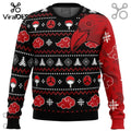 Akatsuki Itachi Symbolic Crows Christmas Sweater