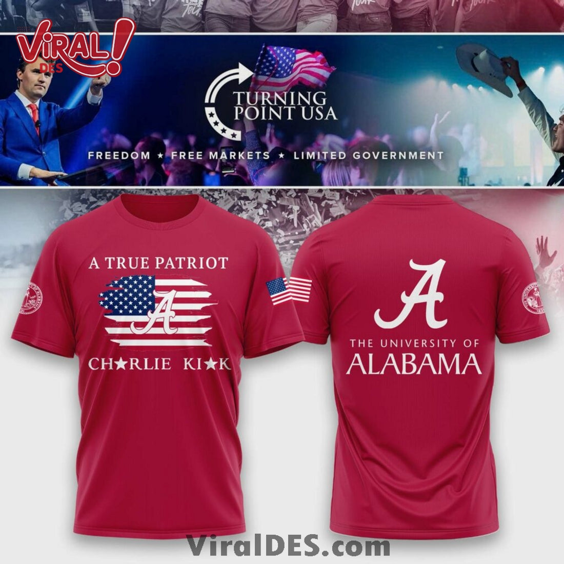 Alabama Campus Freedom Limited Edition Hoodie