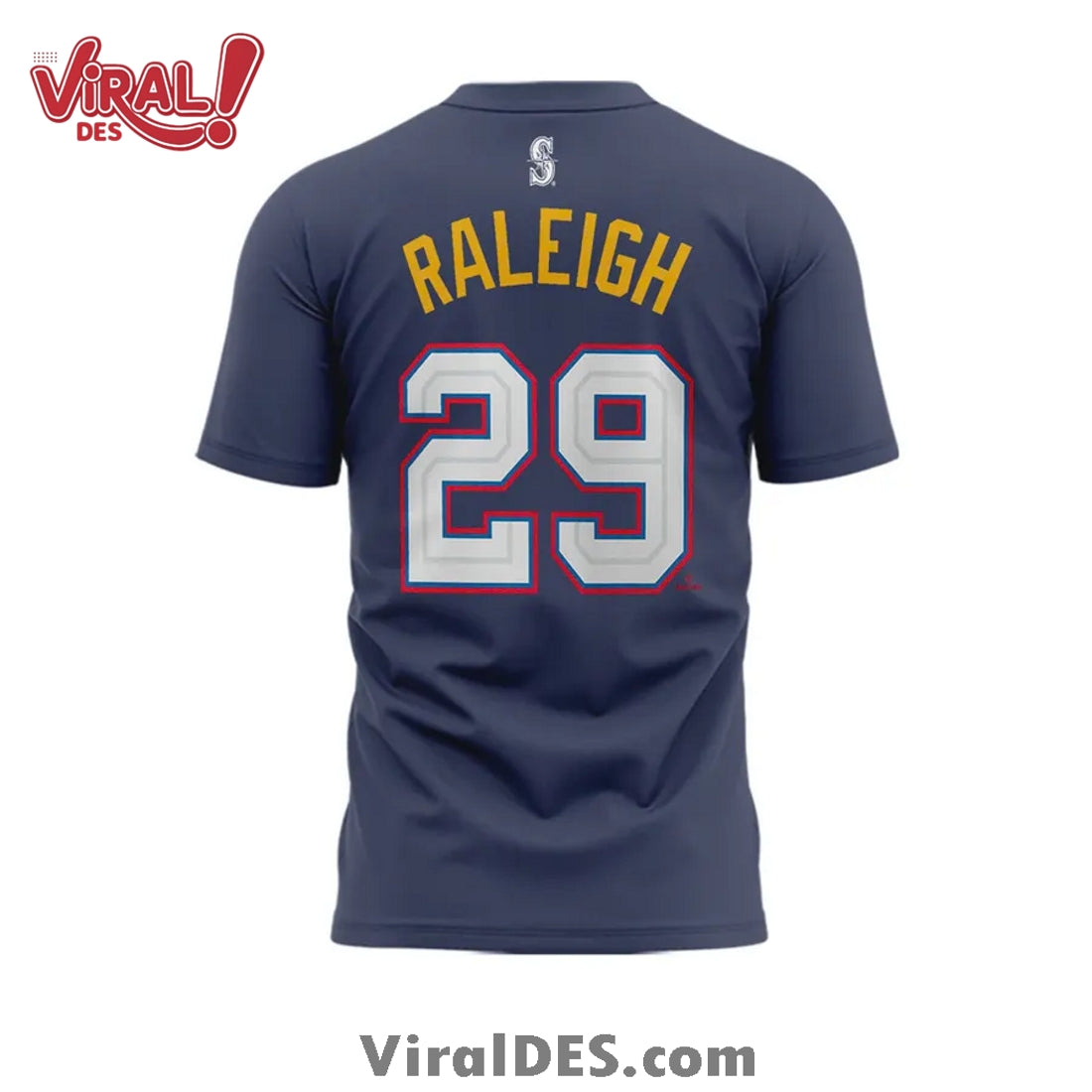 American League Cal Raleigh Navy 2025 All-Star Edition Shirt