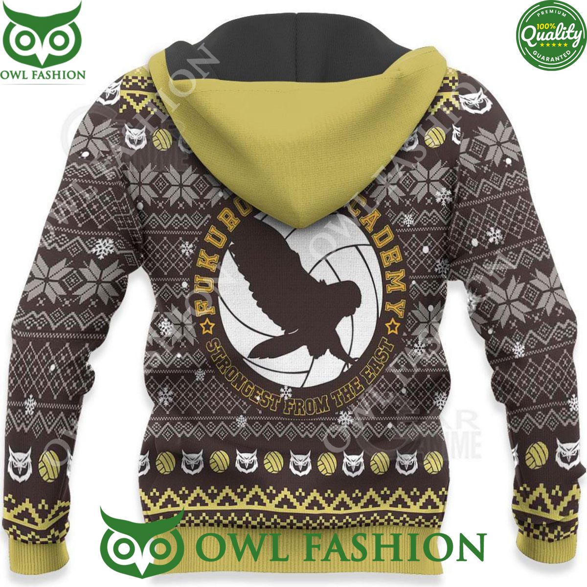 Anime Fukurodani Academy Ugly Christmas Sweater Xmas