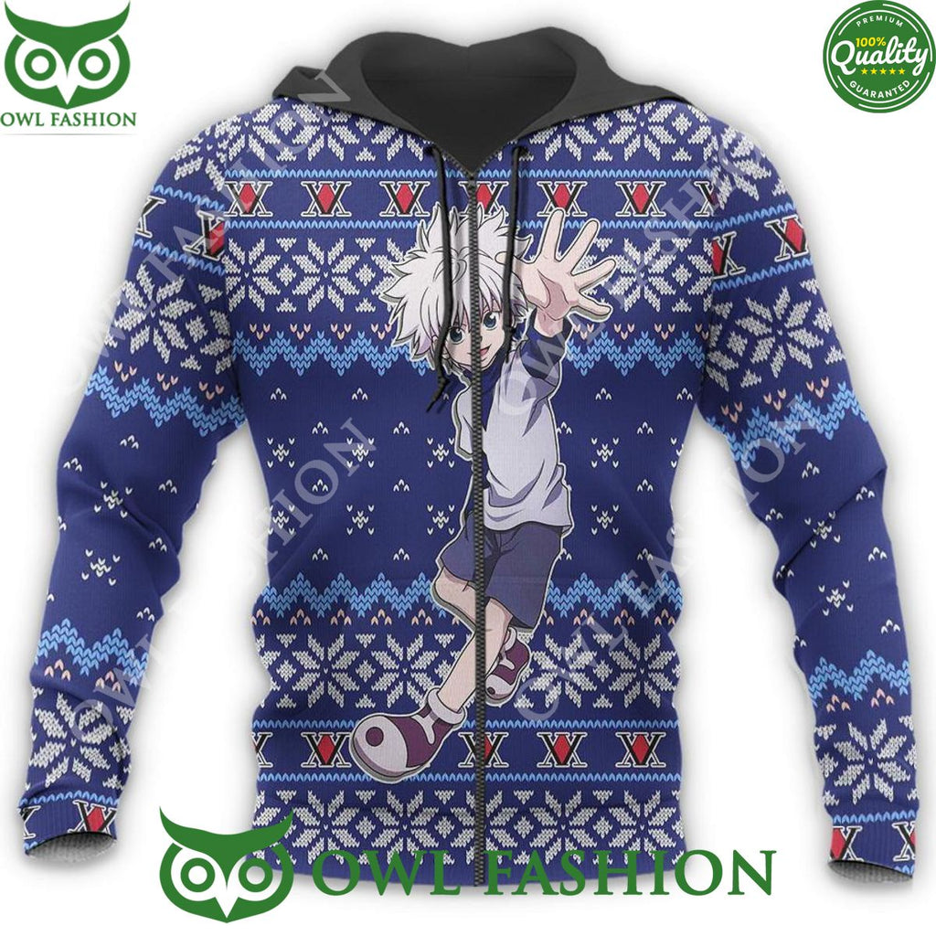 Anime Killua Ugly Christmas Sweater Xmas