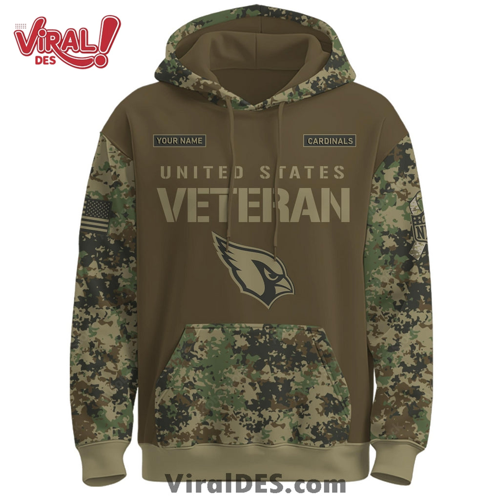 Arizona Cardinals Salute to Service Limited Editions Hoodie