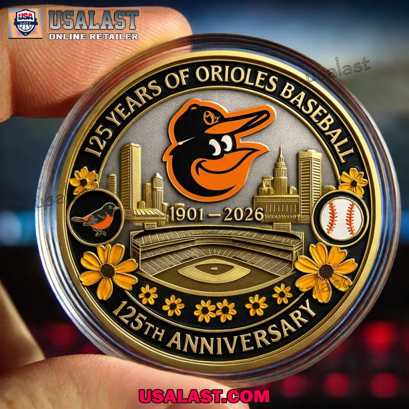 Baltimore Orioles 125th Anniversary Coin