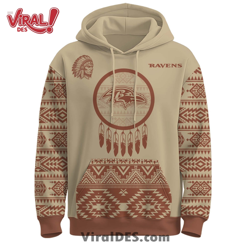 Baltimore Ravens Native American Heritage Month Hoodie, Long Pants
