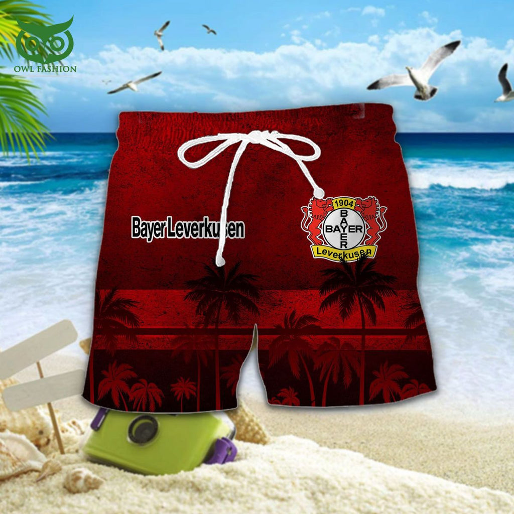 Bayer 04 Leverkusen Bundesliga Champion 3D Hawaiian Tshirt Shorts
