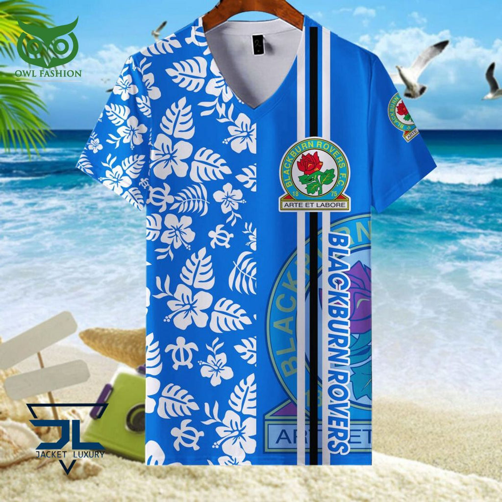 Blackburn Rovers EFL Championship Hawaiian Shirt T-shirt