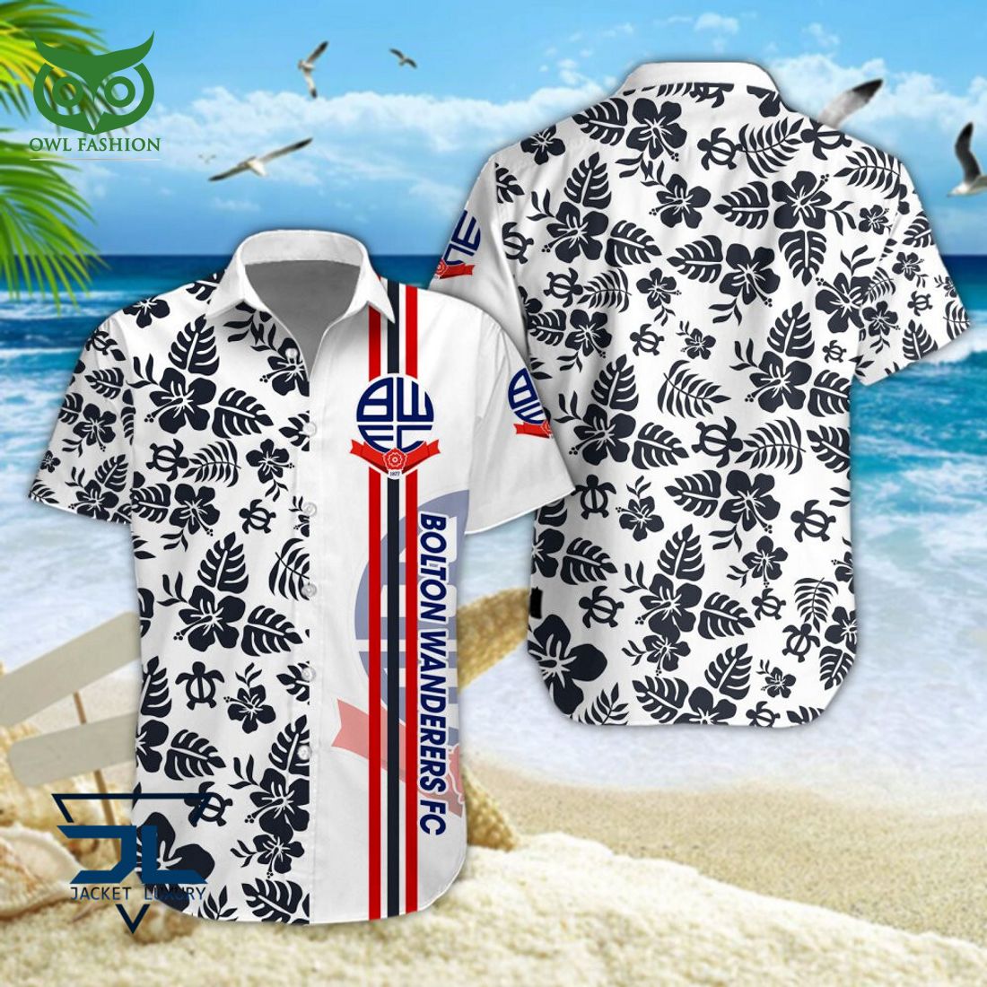 Bolton Wanderers EFL Championship Hawaiian Shirt T-shirt