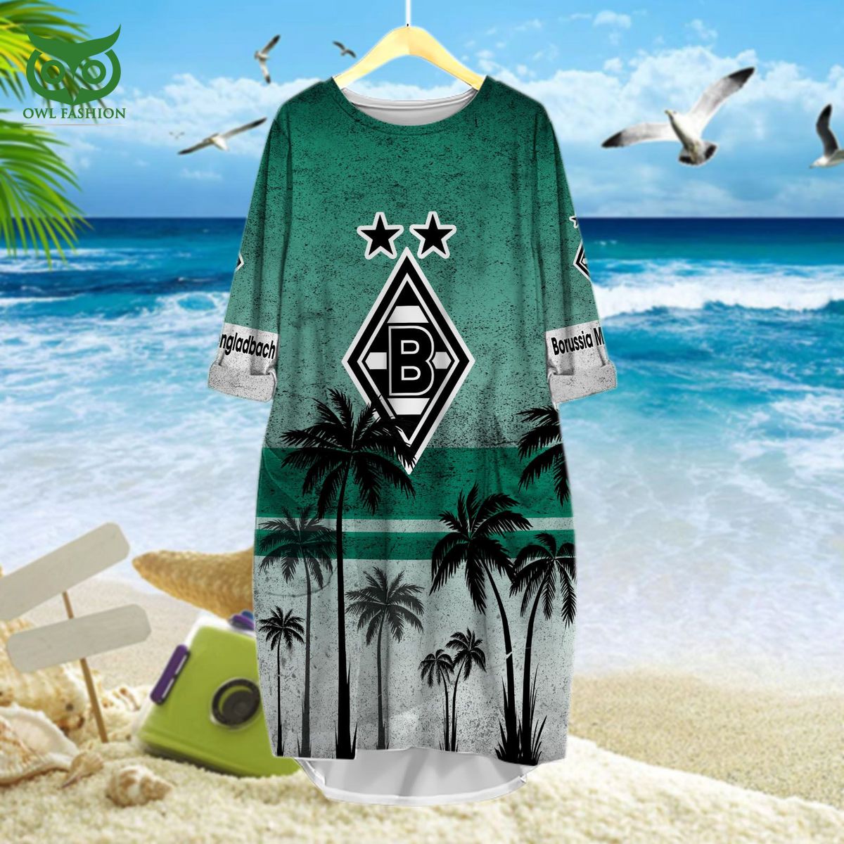 Borussia Monchengladbach Bundesliga Champion 3D Hawaiian Tshirt Shorts