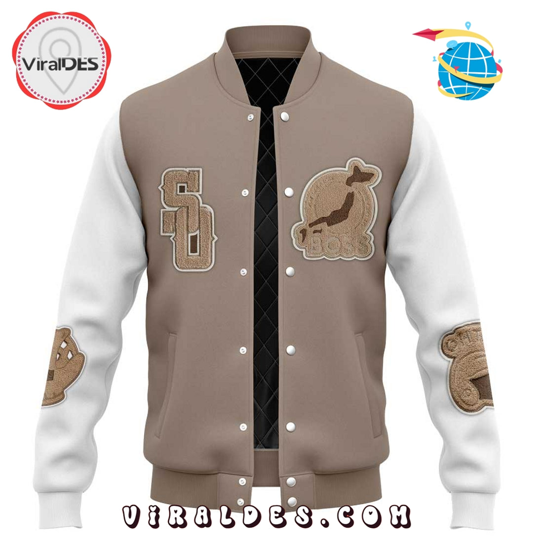 BOSS x Shohei Ohtani Artwork Baseball Jacket