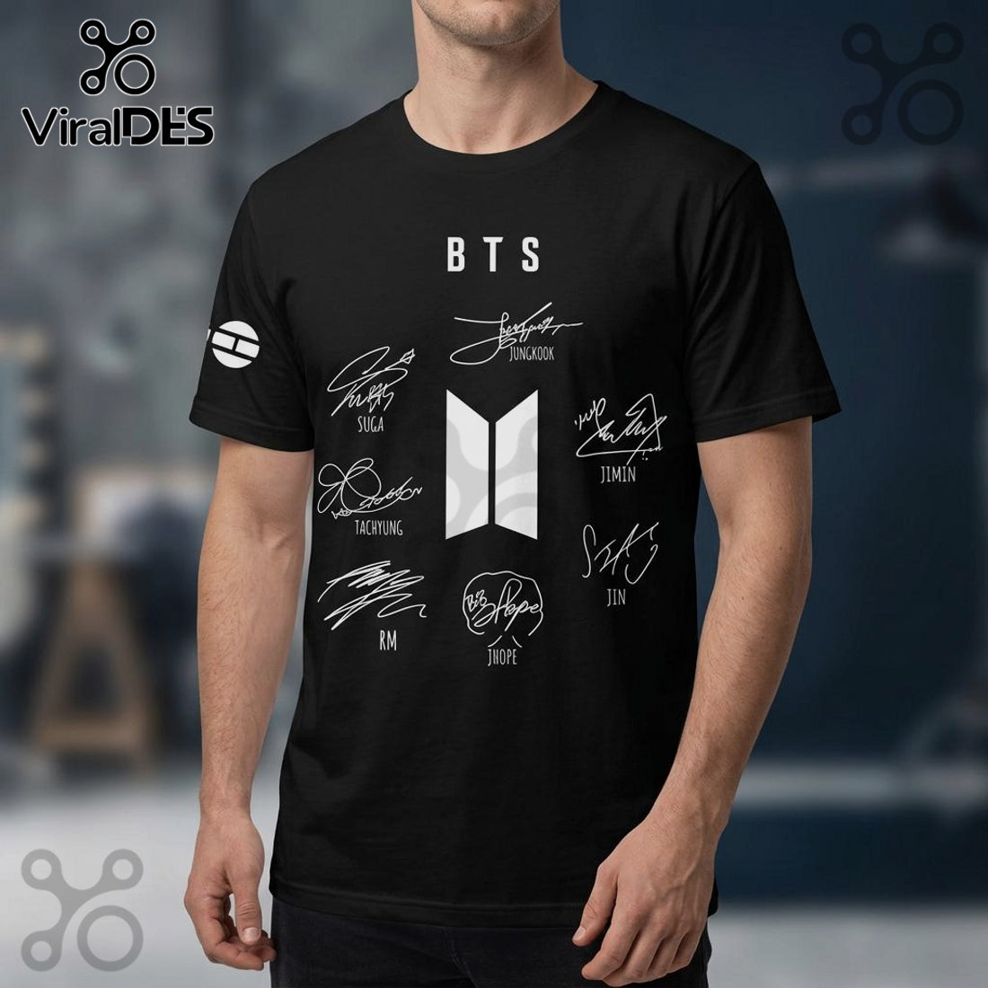 BTS Signature Premium Photo Graphic Fashion T-Shirt