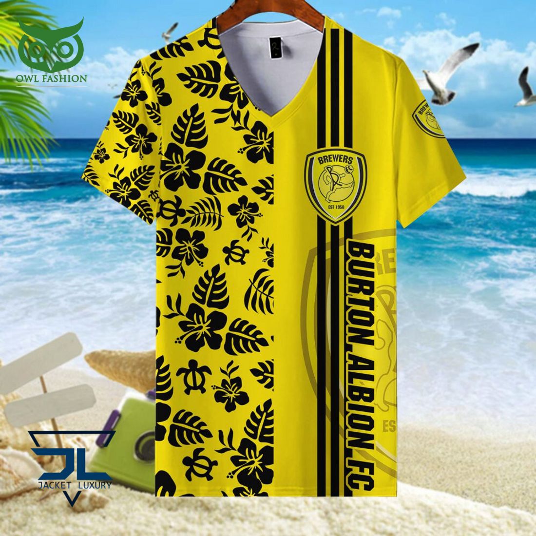 Burton Albion F.C EFL Championship Hawaiian Shirt T-shirt