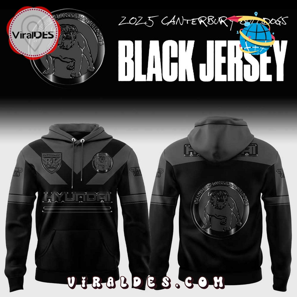 Canterbury Bulldogs Back In Black 1995 Hoodie And Pants