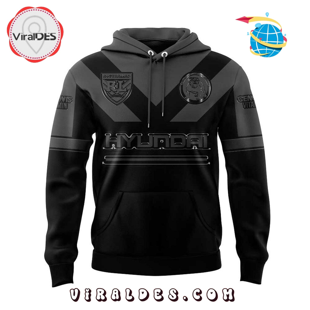 Canterbury Bulldogs Back In Black 1995 Hoodie And Pants