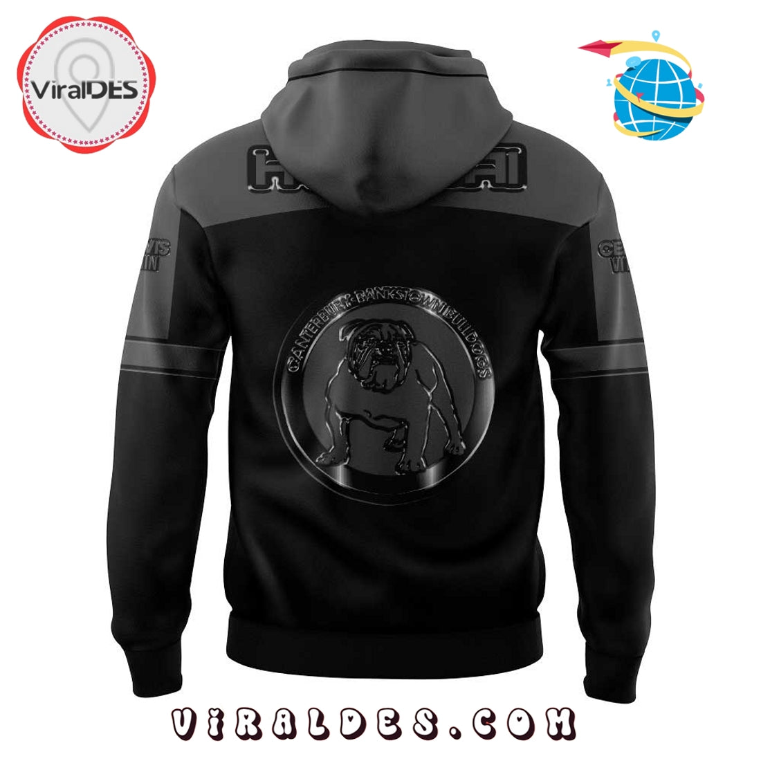 Canterbury Bulldogs Back In Black 1995 Hoodie And Pants
