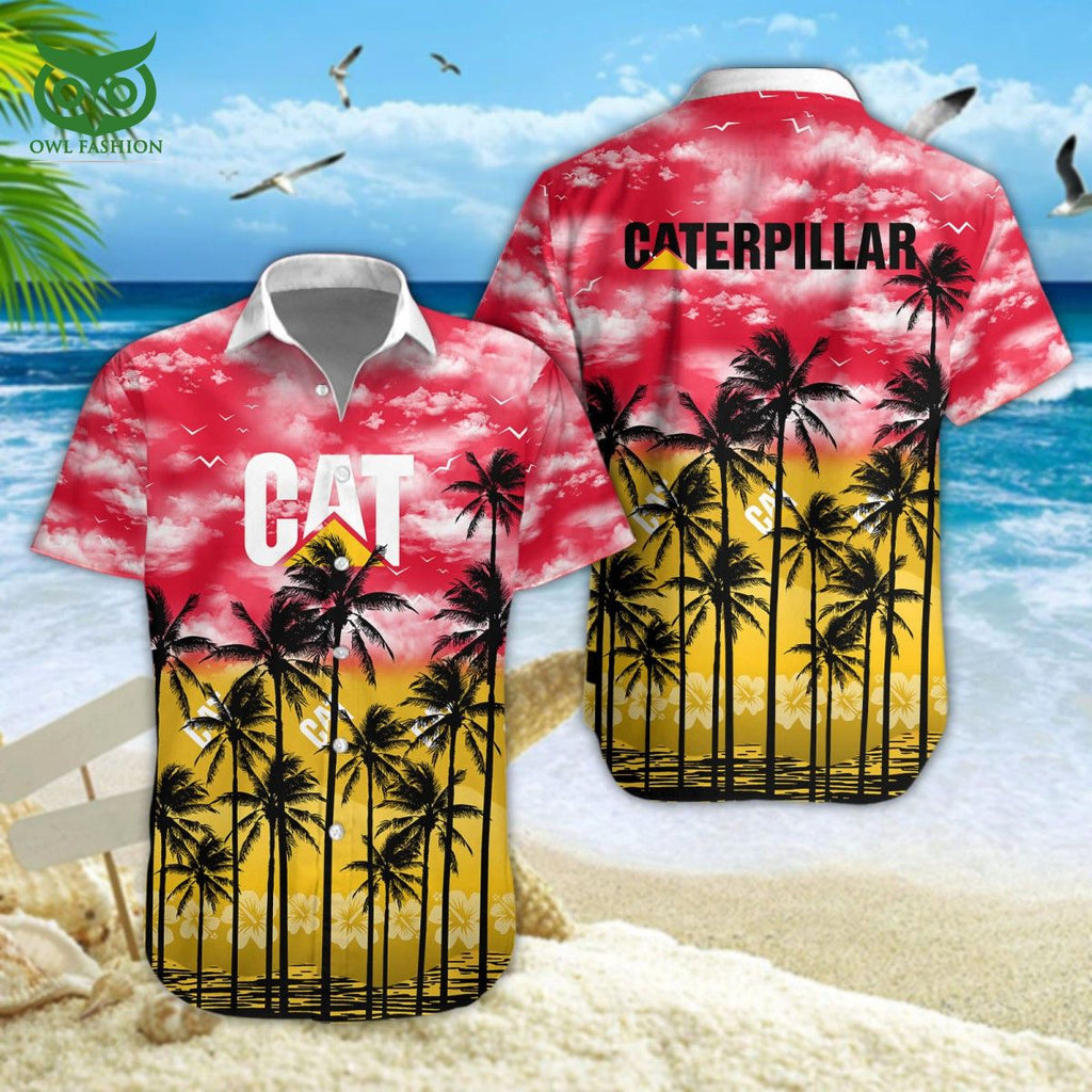 Caterpillar Inc Car Brand Premium Hawaiian Shirt Short