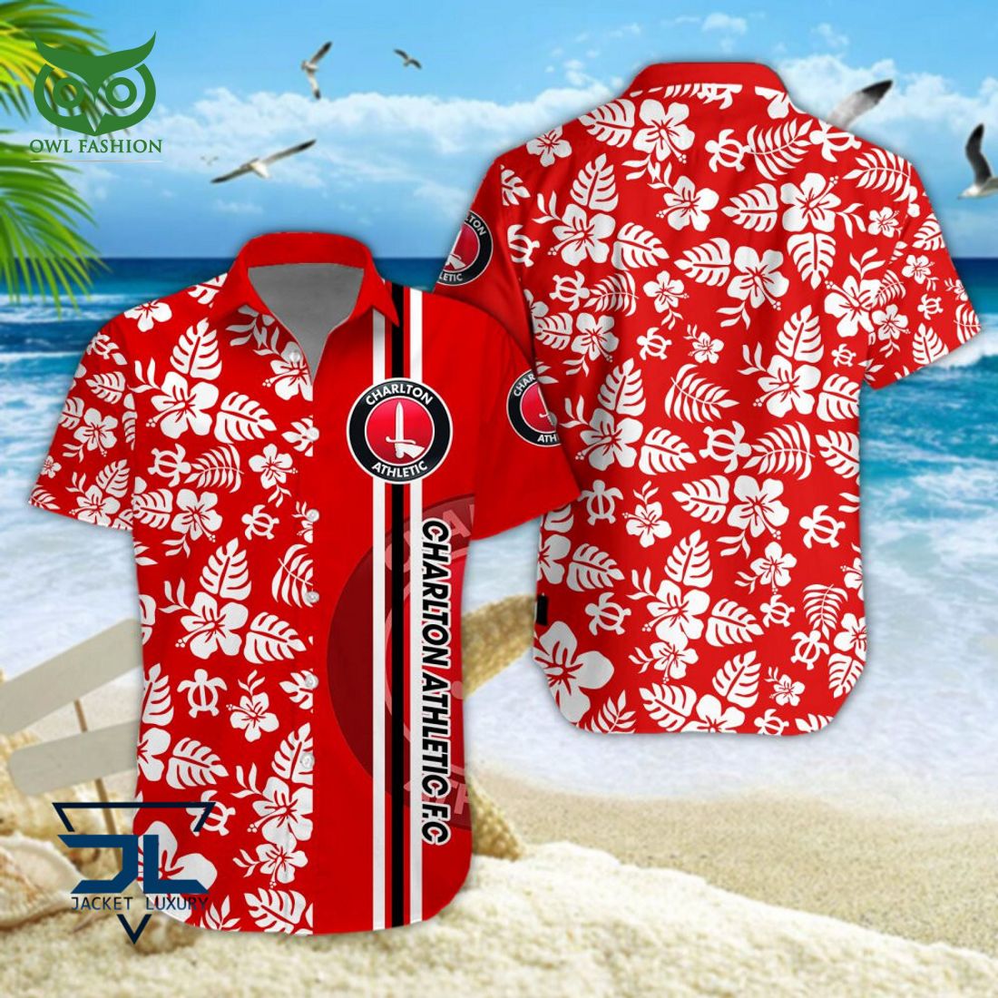 Charlton Athletic F.C EFL Championship Hawaiian Shirt T-shirt