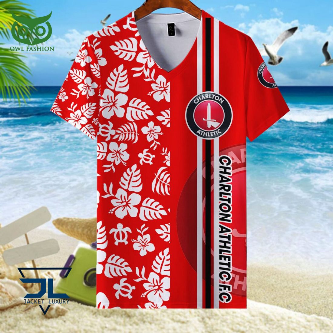 Charlton Athletic F.C EFL Championship Hawaiian Shirt T-shirt