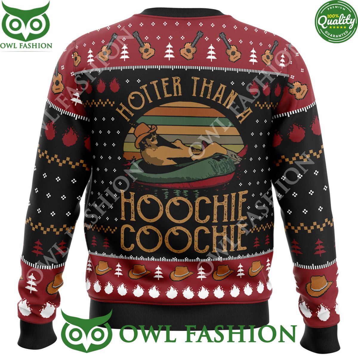 Chattahoochee Alan Jackson Ugly Christmas Sweater Jumper