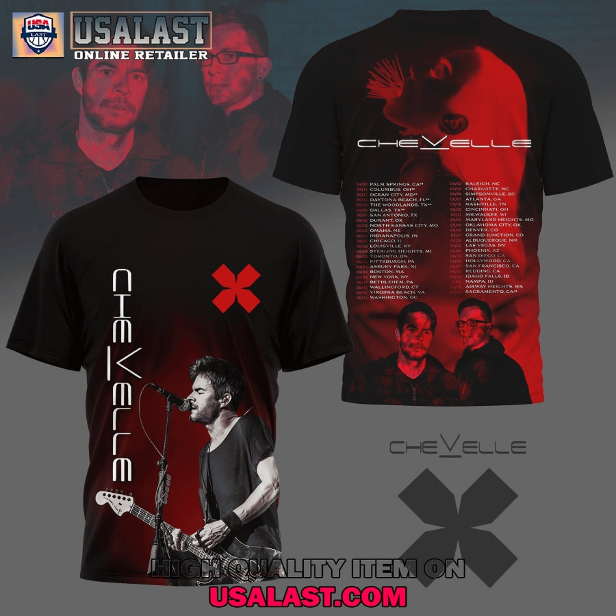 Chevelle 2025 World Tour 3D Shirt