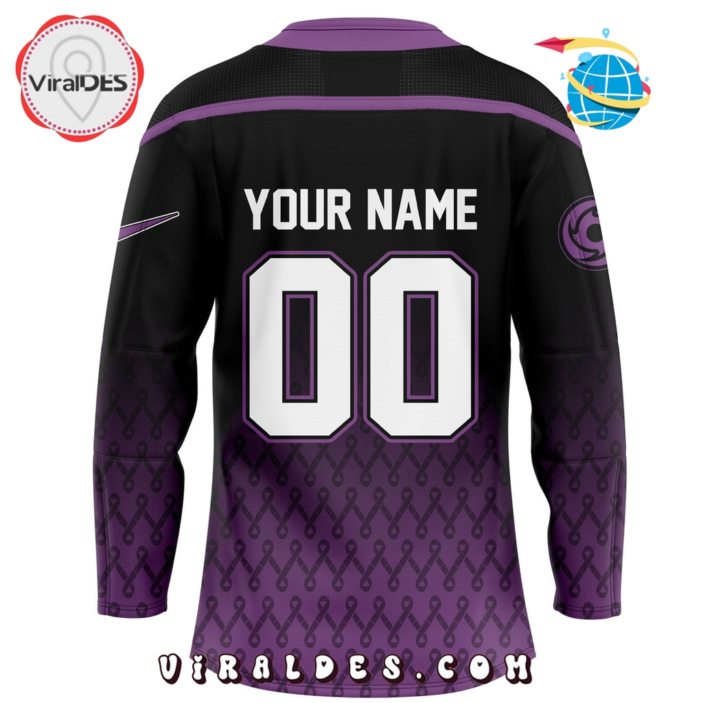 Cincinnati Cyclones Fight Cancer Hockey Jersey