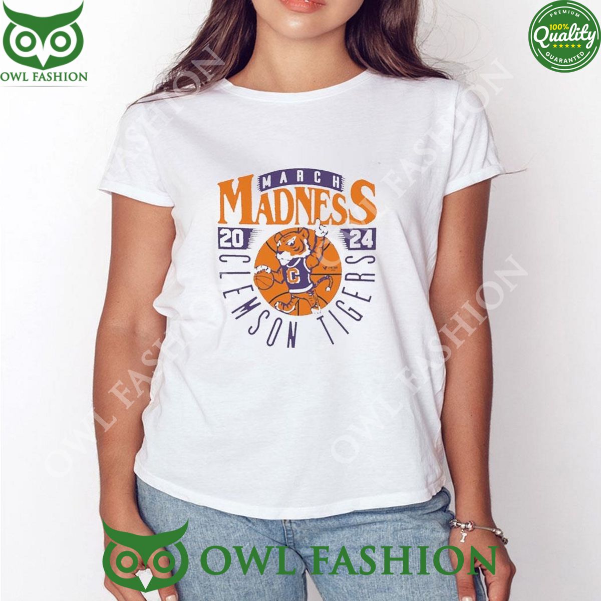 Clemson Tigers March Madness Mascot NCAA TShirt