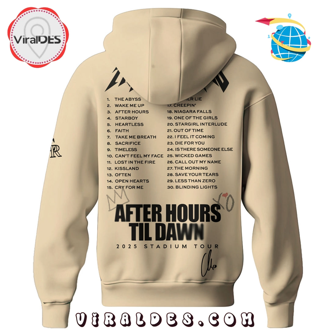 Colorado Rockies x The Weeknd After Hours Til Dawn 2025 Hoodie