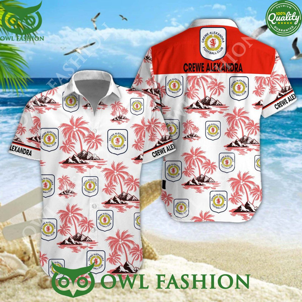 Crewe Alexandra Football Club Island hawaiian shirt