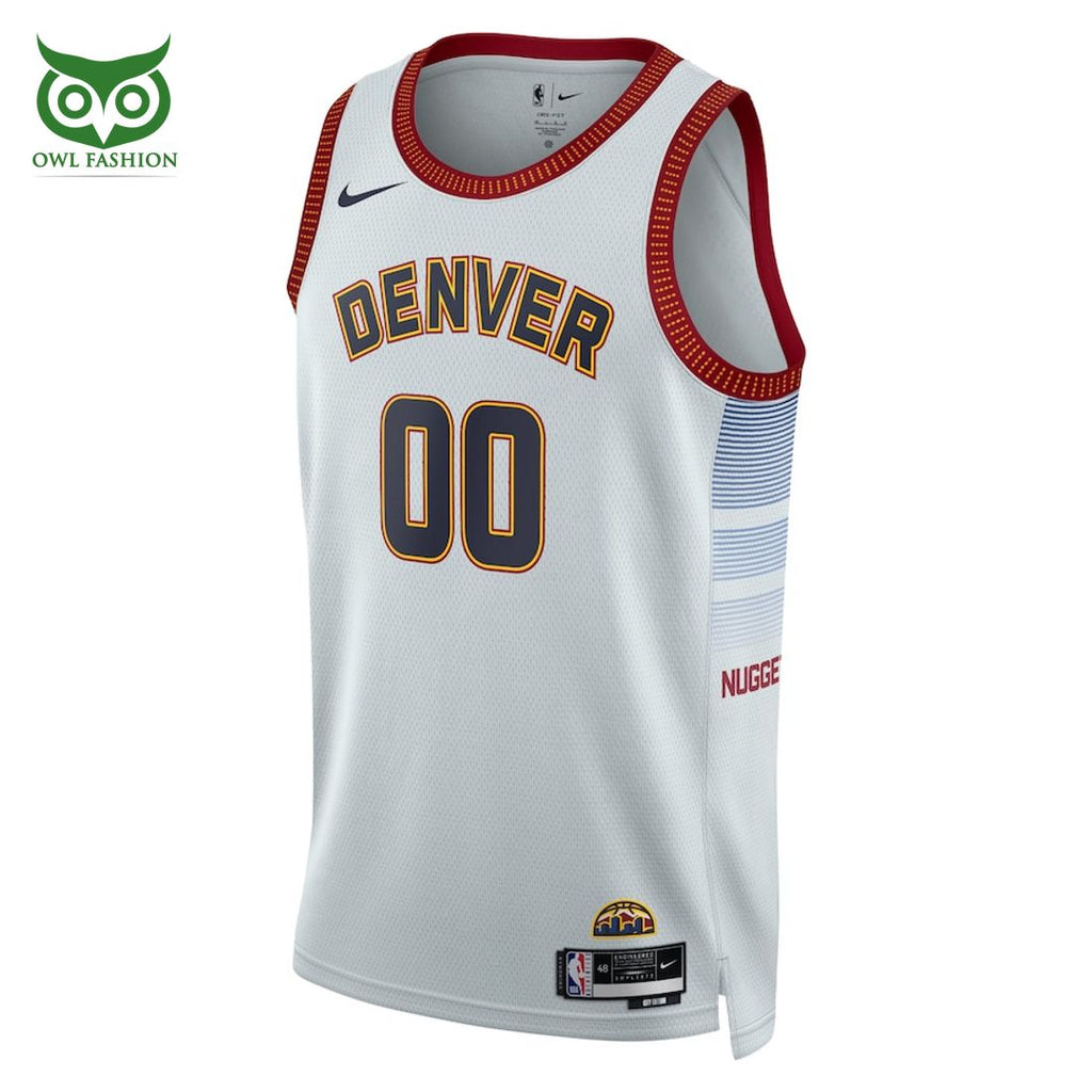 Custom Name Number Denver Nuggets NBA 3D Jersey