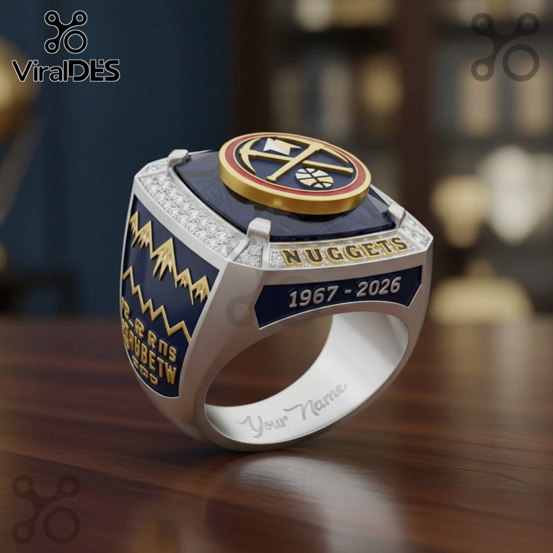 Denver Nuggets 2026 Championship Personalized Commemorative Ring