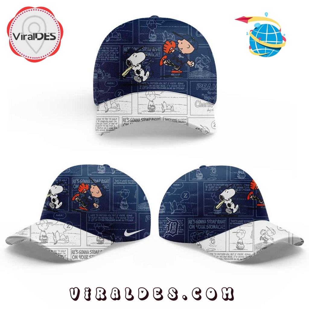 Detroit Tigers 75th Anniversary of Peanuts Cap