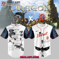 Detroit Tigers Night Fury Dragon Adult Kid Jersey Shirt