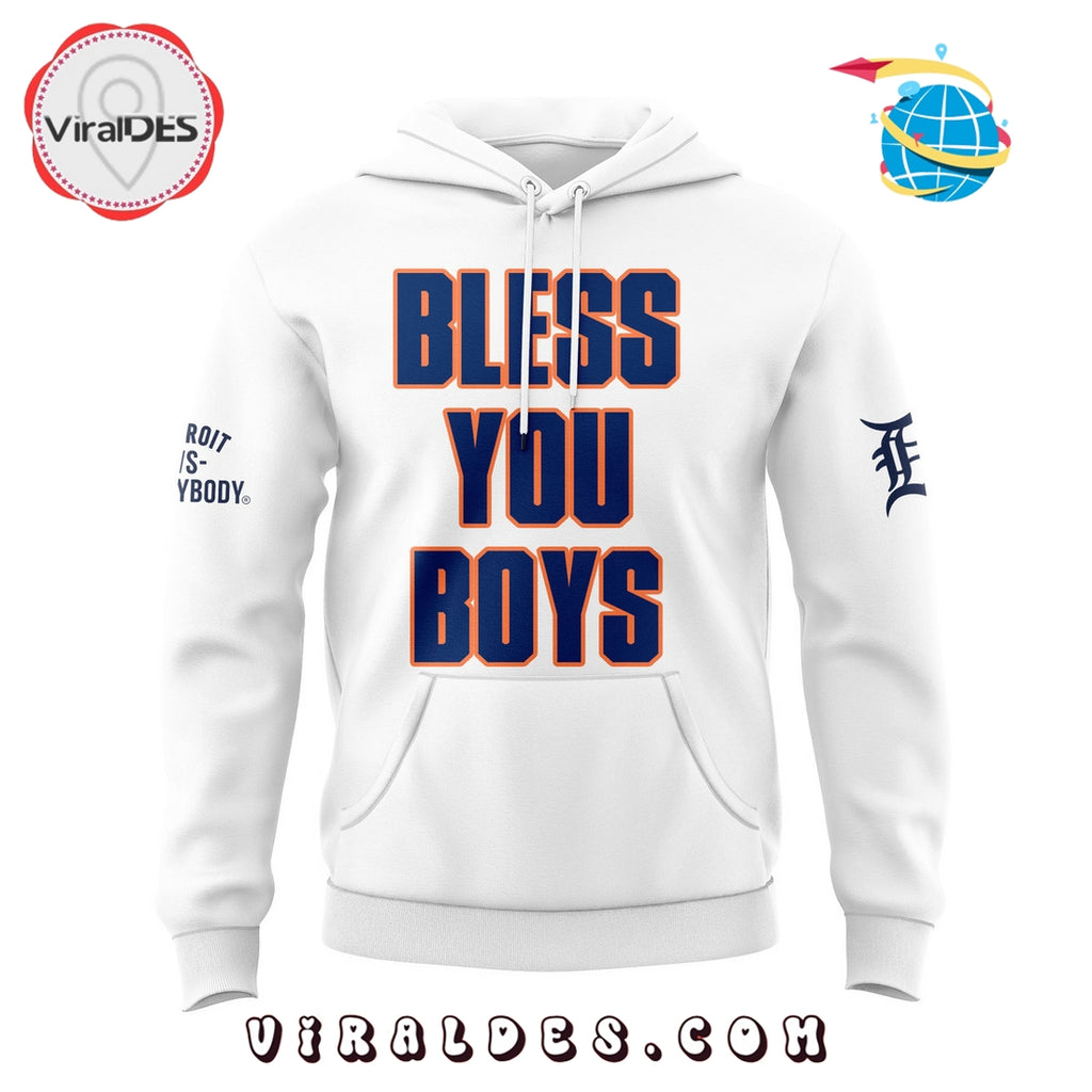Detroit Tigers X Every Body Bless You Boys Hoodie