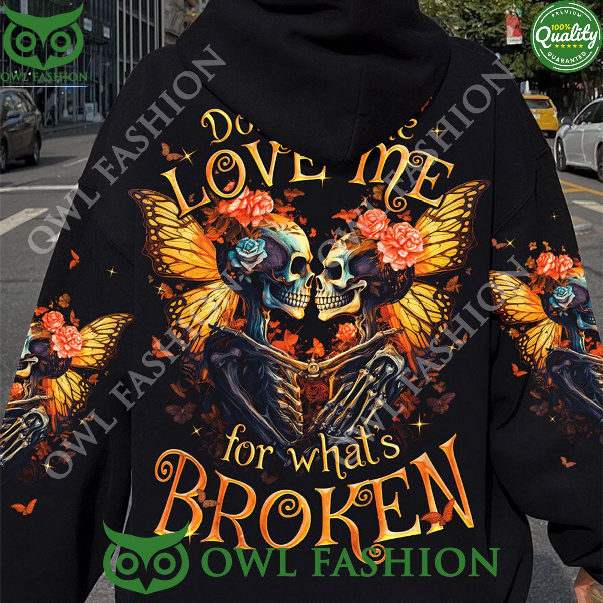 Don’t Fix Me Skull Couple Limited 3D Hoodie Shirt