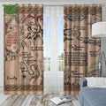 Dragon LORT Blackout Thermal Grommet Window Curtains